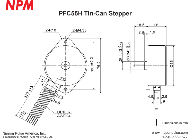 PFC55H-48C1 system drawing